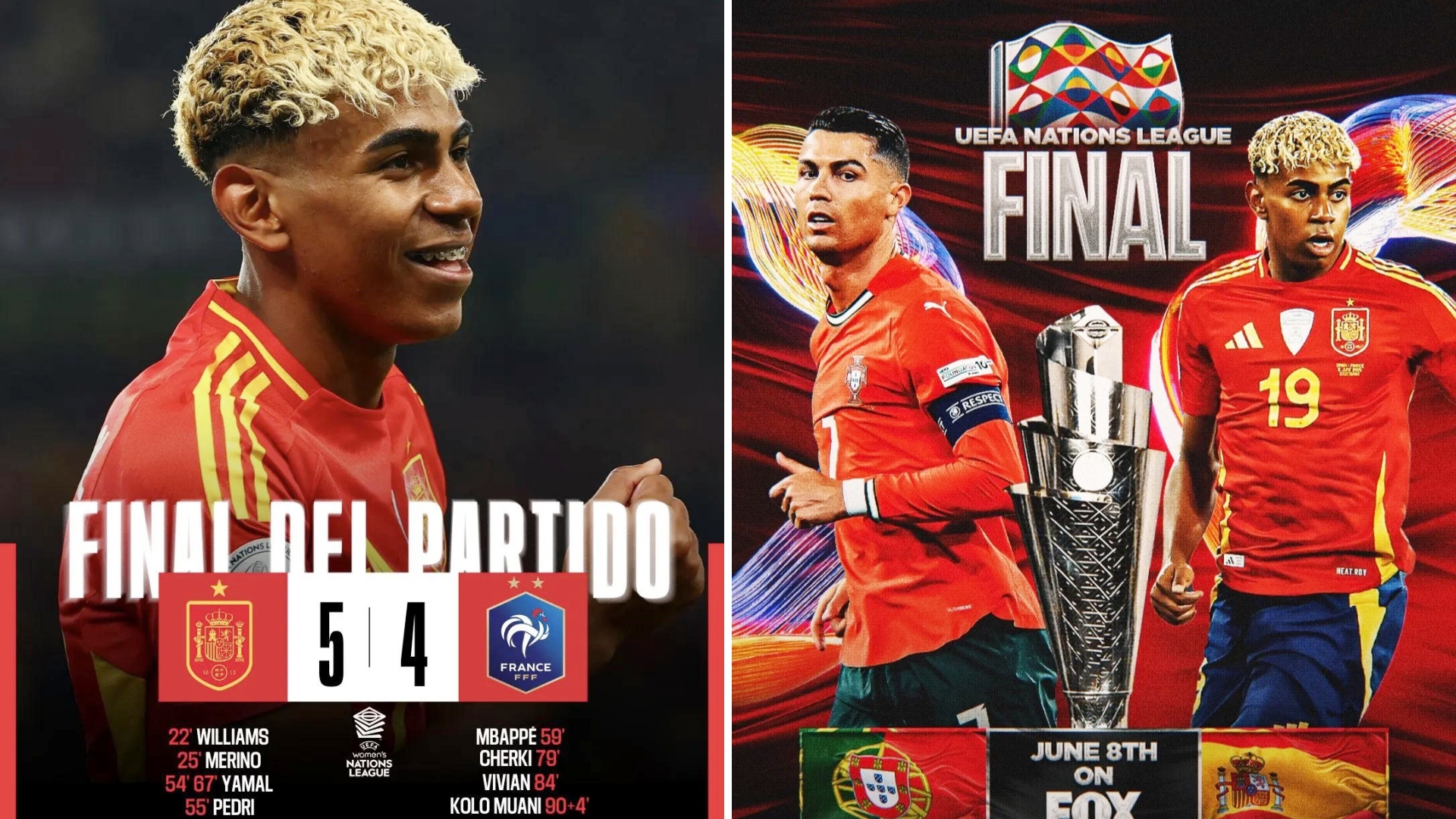 包含法国横扫西班牙，门迪关键制胜的词条